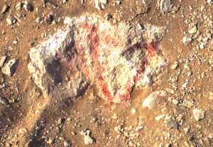 Marker on Kafre mastaba